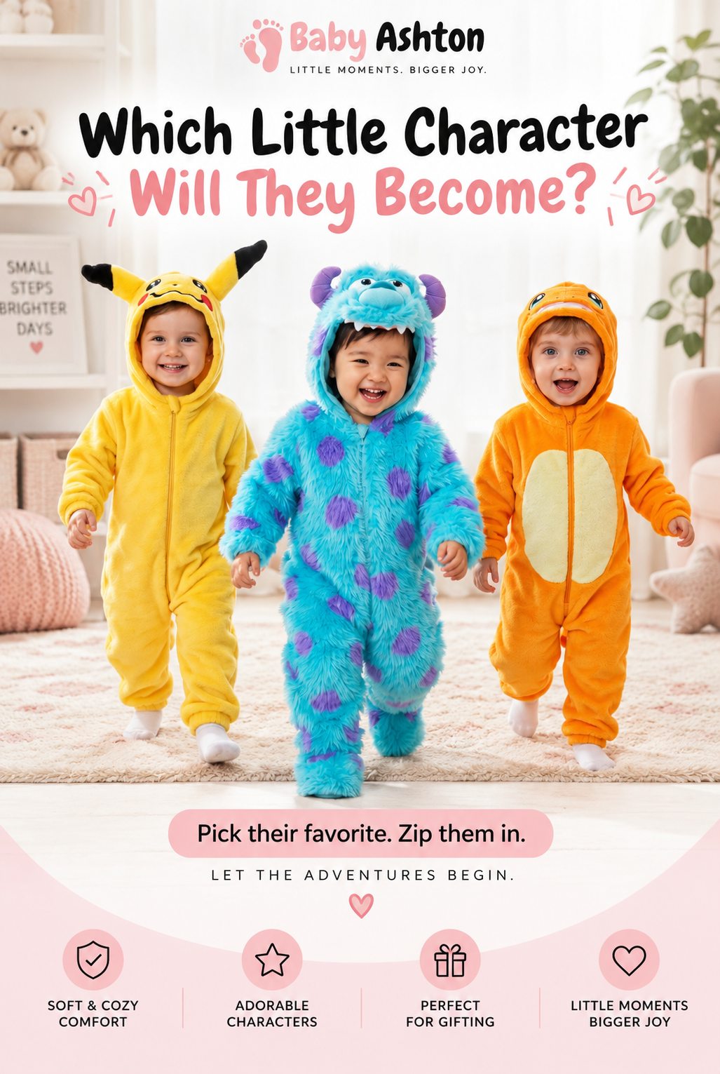 Ashton Onesies