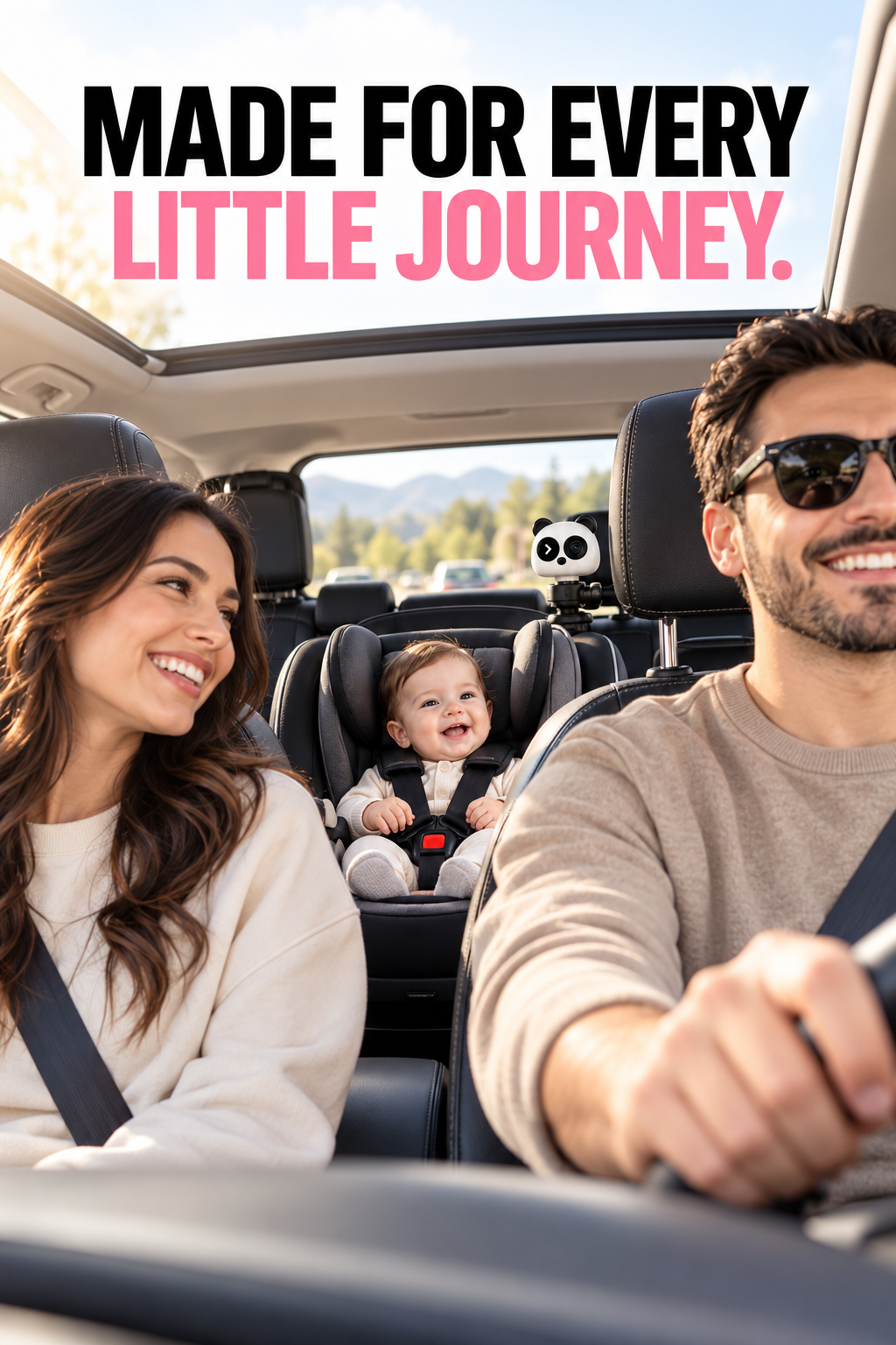 PandaView — Wireless CarPlay & Baby Monitor