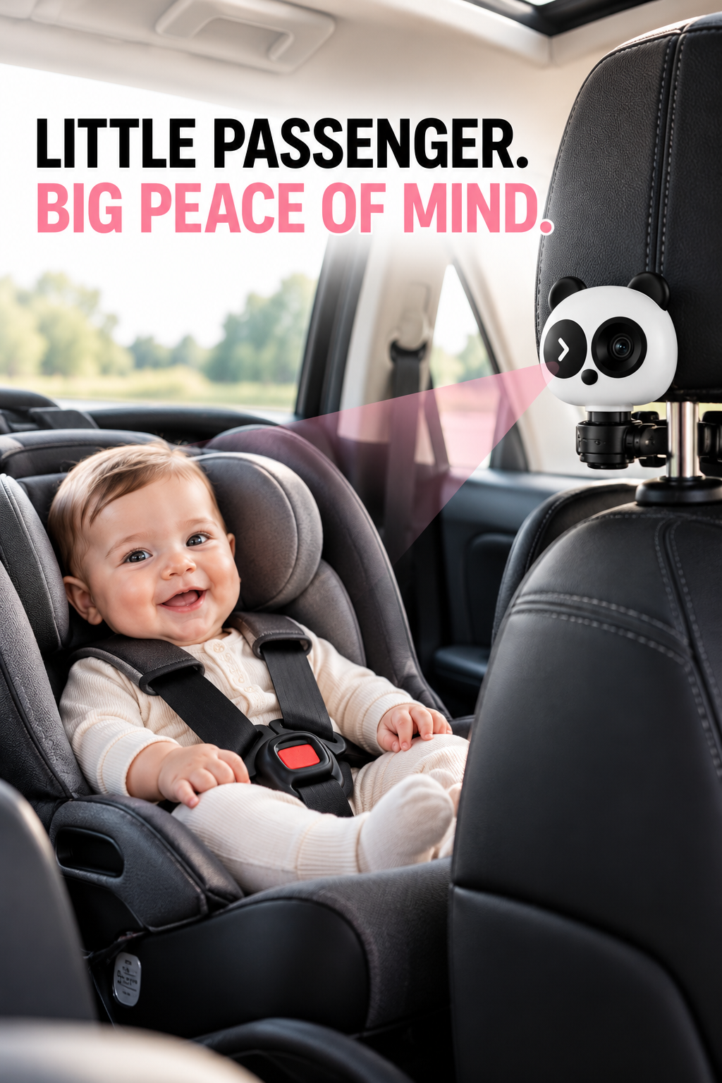PandaView — Wireless CarPlay & Baby Monitor